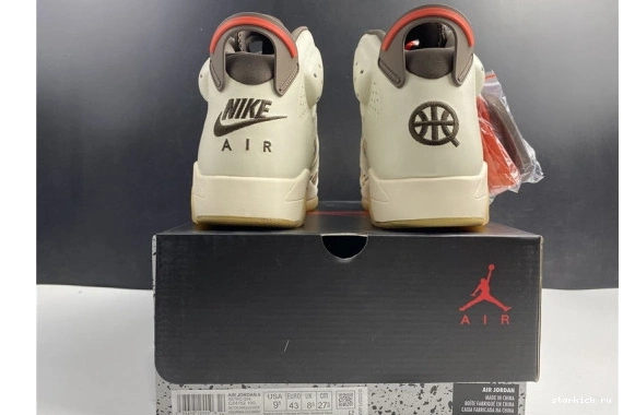 Retro Sail CZ4152-100 (2020) Quai54 Air 6 CZ4152-100 Brown Jordan 1102